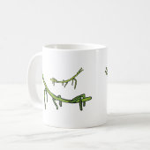 Stick Bug Insekt Kaffeetasse (Vorderseite Links)