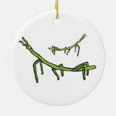 Stick Bug Insekt Keramik Ornament (Hinten)