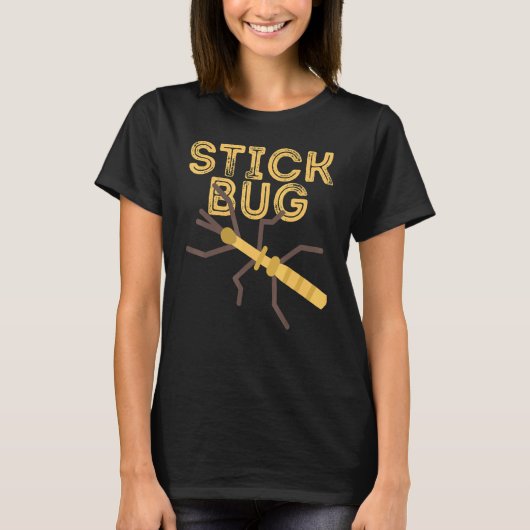 Stick Bug Insekt T-Shirt (Vorderseite)