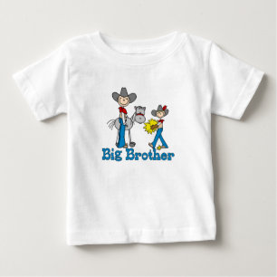 Stick Cowboys Big Brother Baby T-shirt