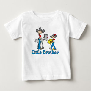 Stick Cowboys Kleiner Bruder Baby T-shirt