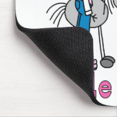 Stick Cowgirls Kleine Schwester Mousepad (Ecke)
