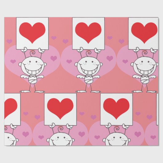 Stick Cupid Geschenkpapier (Flach)