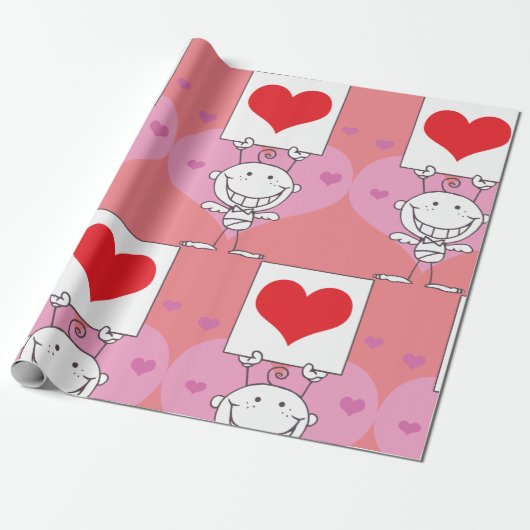 Stick Cupid Geschenkpapier (Ungerollt)