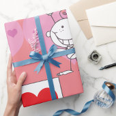 Stick Cupid Geschenkpapier