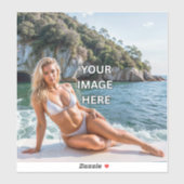 STICK! ✨ Custom Vinyl Sticker Gloss (Blatt)