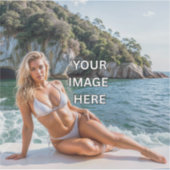 STICK! ✨ Custom Vinyl Sticker Gloss (Vorderseite)