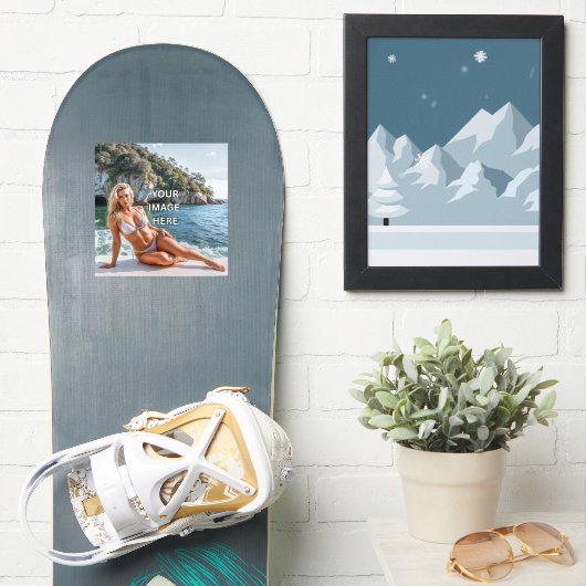 STICK! ✨ Custom Vinyl Sticker Gloss (Snowboard)