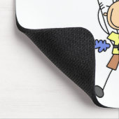 Stick-Figur-Fallschirmspringer-Mauspads Mousepad (Ecke)