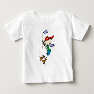 Stick Figure Bergsteiger T-Shirts und Geschenke