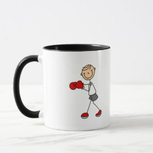 Stick Figure Boxen T-Shirts und Geschenke Tasse