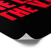 Stick Figure Fck Me Like The Va Funny Veteran Dark Poster (Ecke)