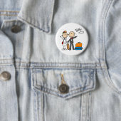 Stick Figure Hochzeit Flitterwochen T-Shirts und G Button (Beispiel)