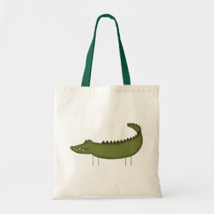Stick Figure Krokodil T-Shirts und Geschenke Tragetasche