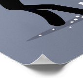 Stick Figure  Making Impossible Possible Poster (Ecke)