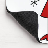 Stick Figure Mama-Mauspad Mousepad (Ecke)