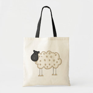 Stick Figure Schaf T-Shirts und Geschenke Tragetasche