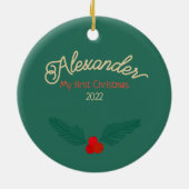 Stick Horse Keramik Ornament (Hinten)