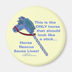 Stick Horse Magnet