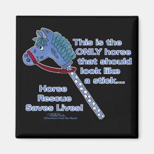 Stick Horse Magnet
