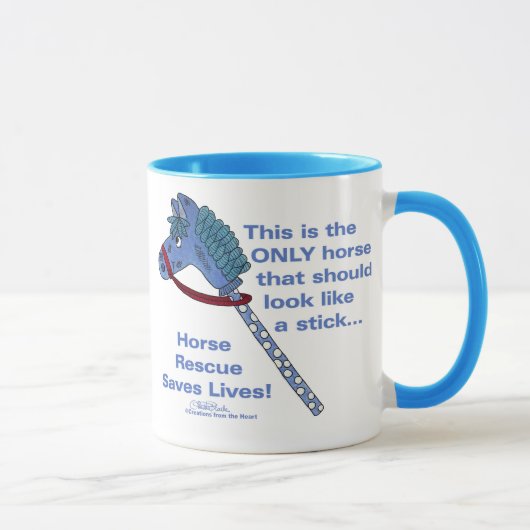 Stick Horse Tasse (Rechts)
