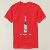 STICK IT ACEJJETT-KNAPPE T-Shirt (Design vorne)