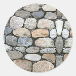 STICK IT - ALTE WELTKABEL RUNDER AUFKLEBER