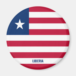 "Stick it" bezaubernd Liberia Patriotic Magnet