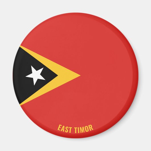 "Stick it" bezaubernd Ost-Timor Patriotic Magnet (Vorne)