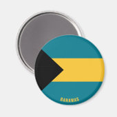 "Stick it" Charming Bahamas Patriotic Magnet (Vorderseite/Rückseite)