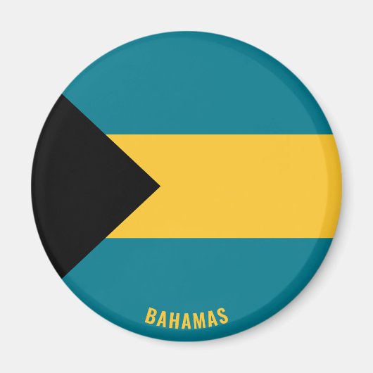 "Stick it" Charming Bahamas Patriotic Magnet (Vorne)