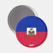 "Stick It" Charming Haiti Patriotic Magnet (Vorderseite/Rückseite)