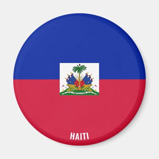"Stick It" Charming Haiti Patriotic Magnet (Vorne)