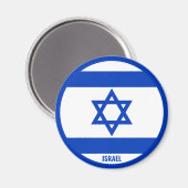 "Stick it" Charming Israel Patriotic Magnet (Vorderseite/Rückseite)