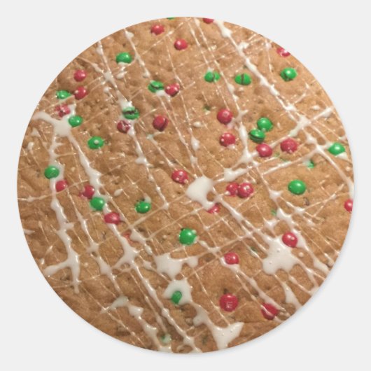STICK IT - COOKIE PIZZA RUNDER AUFKLEBER (Vorderseite)