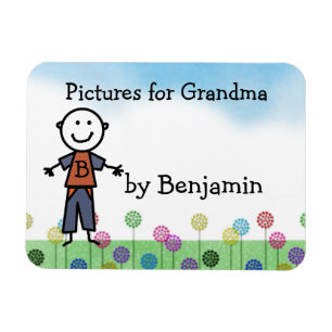 Stick Kids Personalisiert Kühlschrank Art Flexi M Magnet