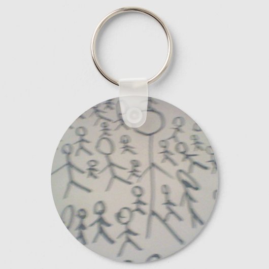 Stick Men Schlüsselanhänger (Vorderseite)