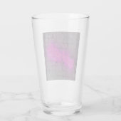 Stick mit Me Pink Neon Sign Glas (Rückseite)