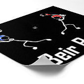 Stick mit Sport Hurling Poster Beir Bua (Ecke)