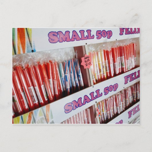 Stick o' Rock Postkarte (Vorderseite)