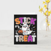 Stick oder Leckerei Ghost Phlebotomie Tech Er Icu  Karte (Gelbe Blume)