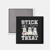 Stick oder Leckerei Ghost Phlebotomy Tech Nurse Ha Magnet (Vorderseite/Rückseite)