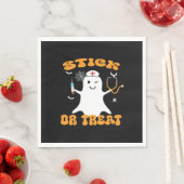 Stick oder Leckerei Nurse Funny Halloween Kostüm E Serviette (Beispiel)