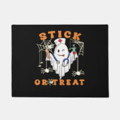 Stick oder Leckerei Nurse Spooky Nurse Kostüm Funn Fußmatte (Vorderseite)
