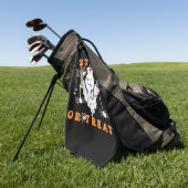 Stick oder Leckerei Nurse Spooky Nurse Kostüm Funn Golfhandtuch (Gras)