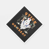 Stick oder Leckerei Nurse Spooky Nurse Kostüm Funn Serviette (Ecke)