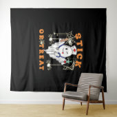 Stick oder Leckerei Nurse Spooky Nurse Kostüm Funn Wandteppich (Beispiel (Horizontal))