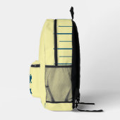 Stick-of-Butter Retro Custom Monogram Rucksack (Rechts)