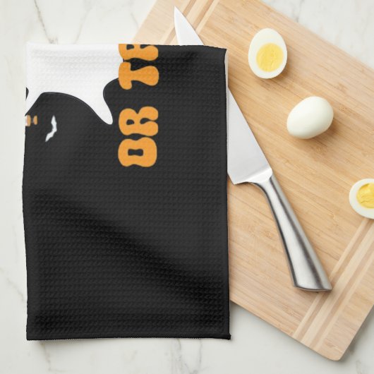 Stick or Treat Nurse Funny Halloween Costume Essen Geschirrtuch (Viertel Falte)