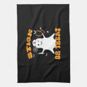 Stick or Treat Nurse Funny Halloween Costume Essen Geschirrtuch (Vertikal)